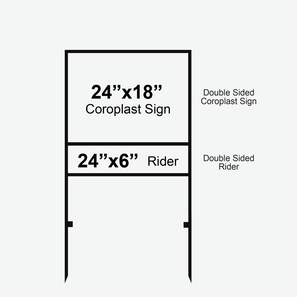 Real Estate Frame & Sign