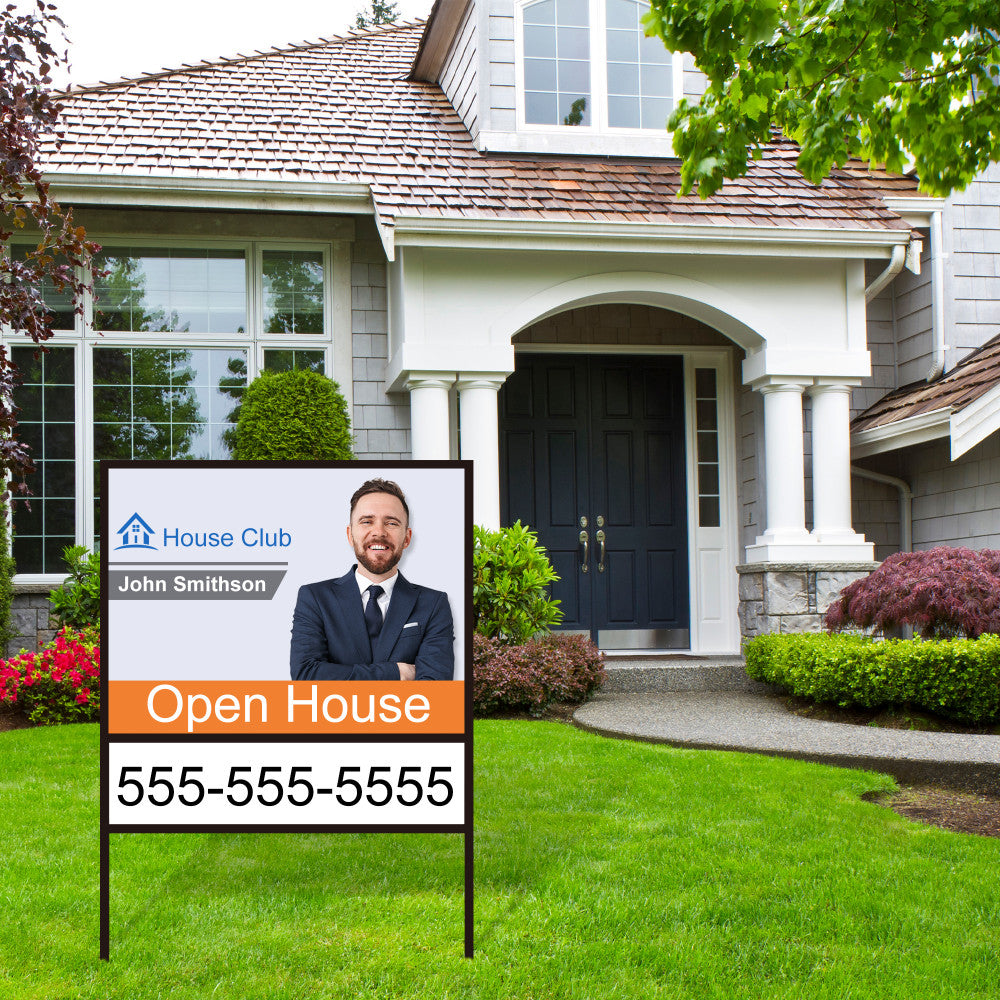 Real Estate Frame & Sign
