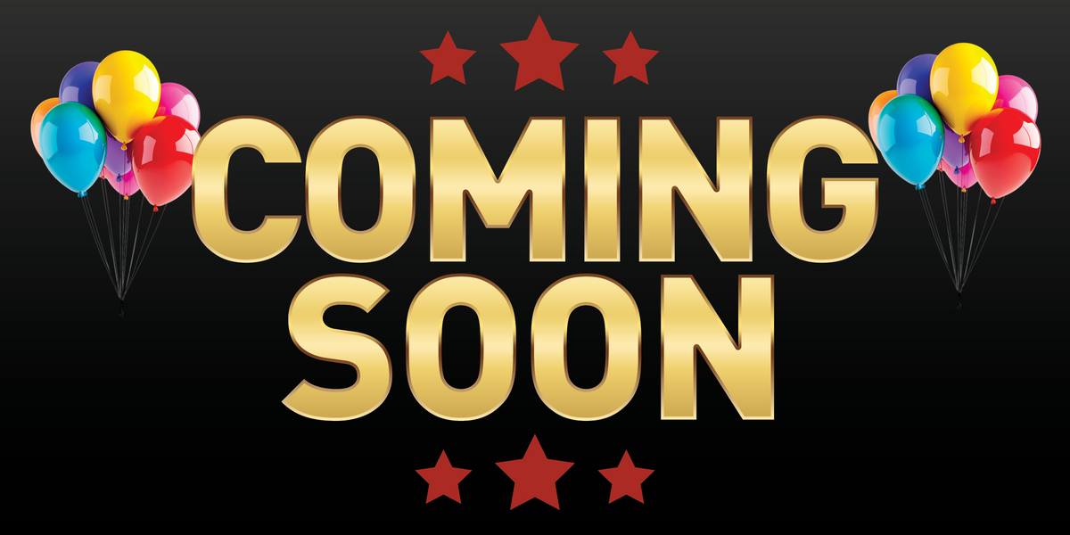 Coming Soon Banner