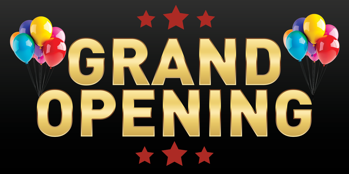 Grand Opening Banner