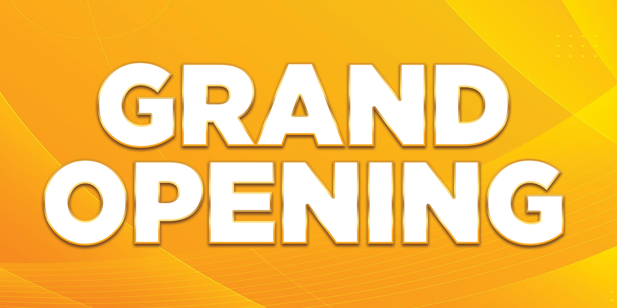 Grand Opening Banner