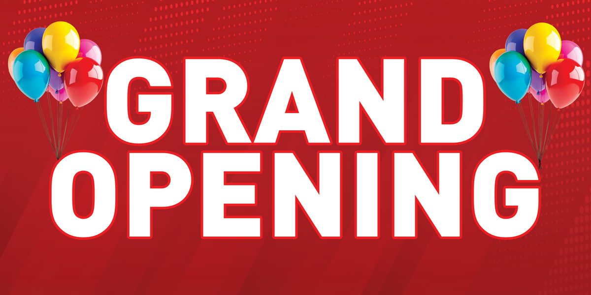 Grand Opening Banner