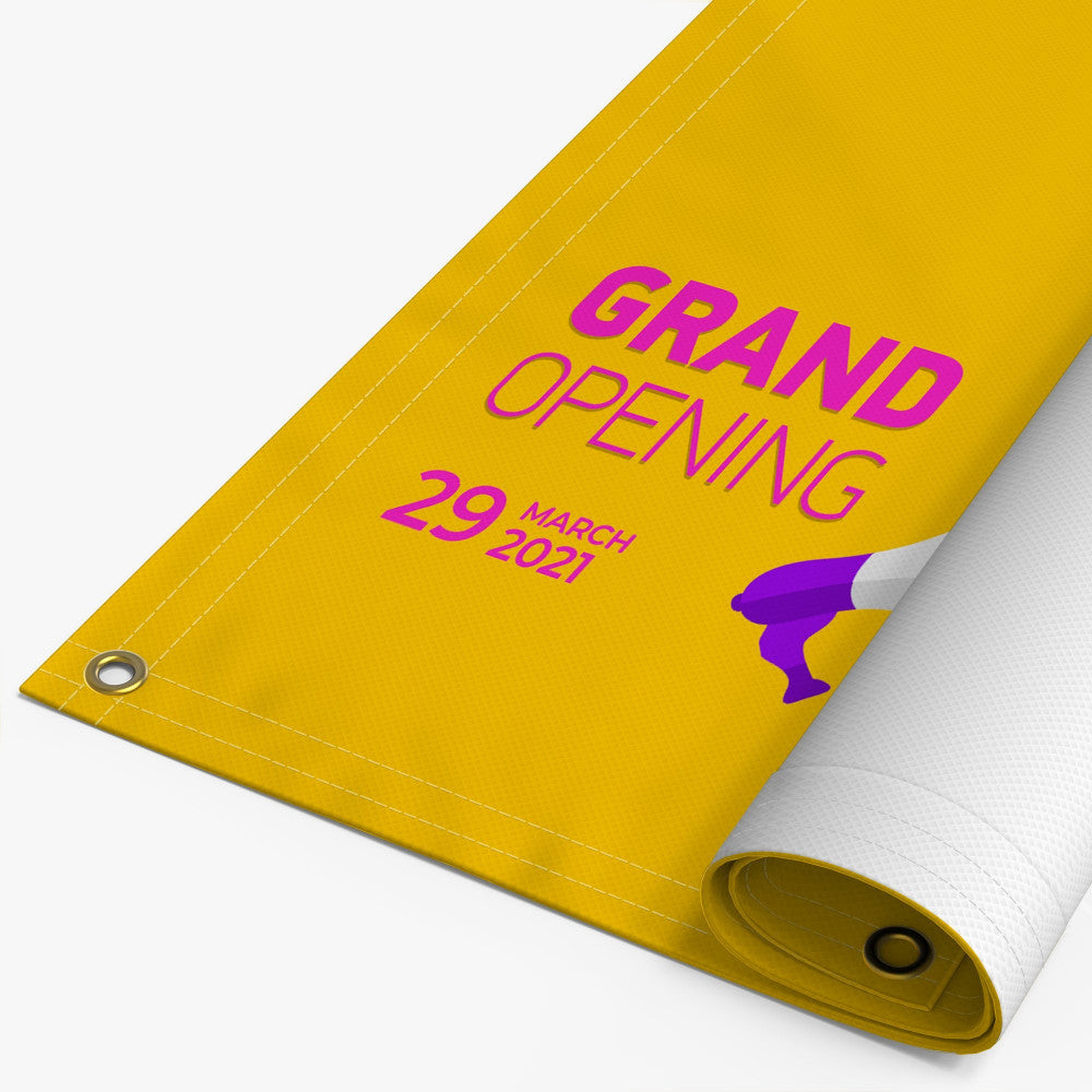 Vinyl Banner - popular sizes