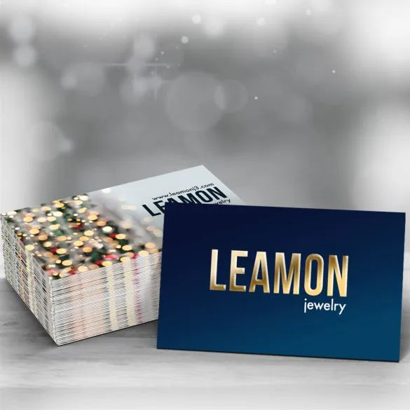 raised holographic foil business cards Raised Foil Business Cards – Creativefy