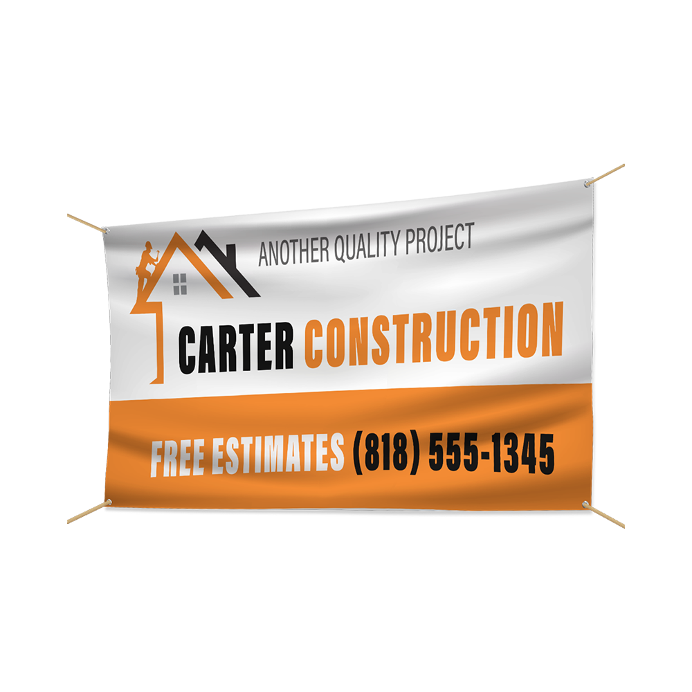 Vinyl Banner - popular sizes