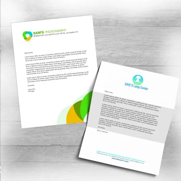 Letterheads - Full Color